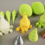 🎄 3D Printed Christmas Tree Ornament Set Gift Pack