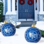 🎄Outdoor Christmas PVC inflatable Decorated Ball