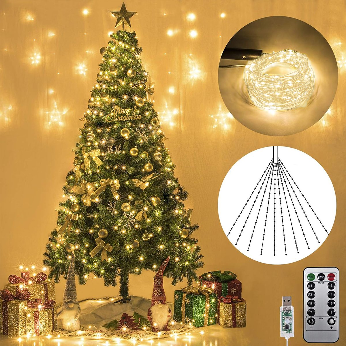de66944c807d564b83fce25acad430f8b20f29ff.jpg π
π₯8 Modes 100-600 Christmas LED Firefly Twinkle String Lights - Image 1